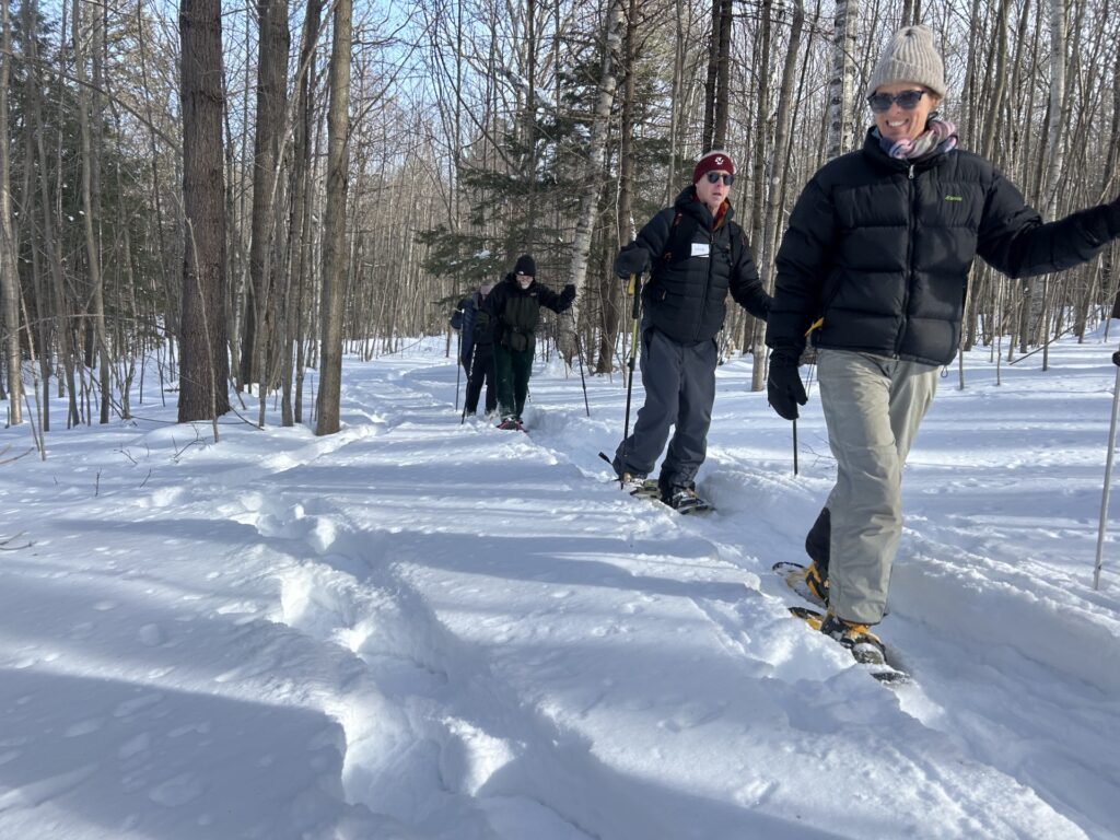 Guided Snowshoe in Bradford
